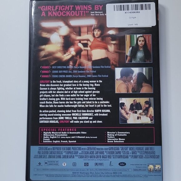 Girlfight DVD – Starring Michelle Rodriguez - Picture 2 of 5
